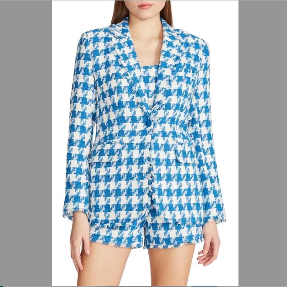 Steve Madden Houndstooth Harlow Blazer